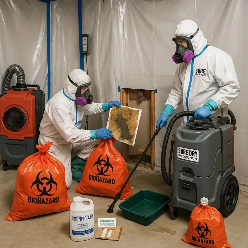 Contaminated Water Handling Protocols process in Hato Arriba, PR