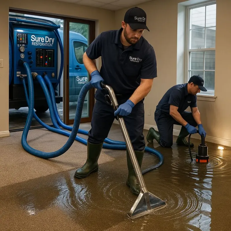 Water Extraction and Removal process in Hato Arriba, PR